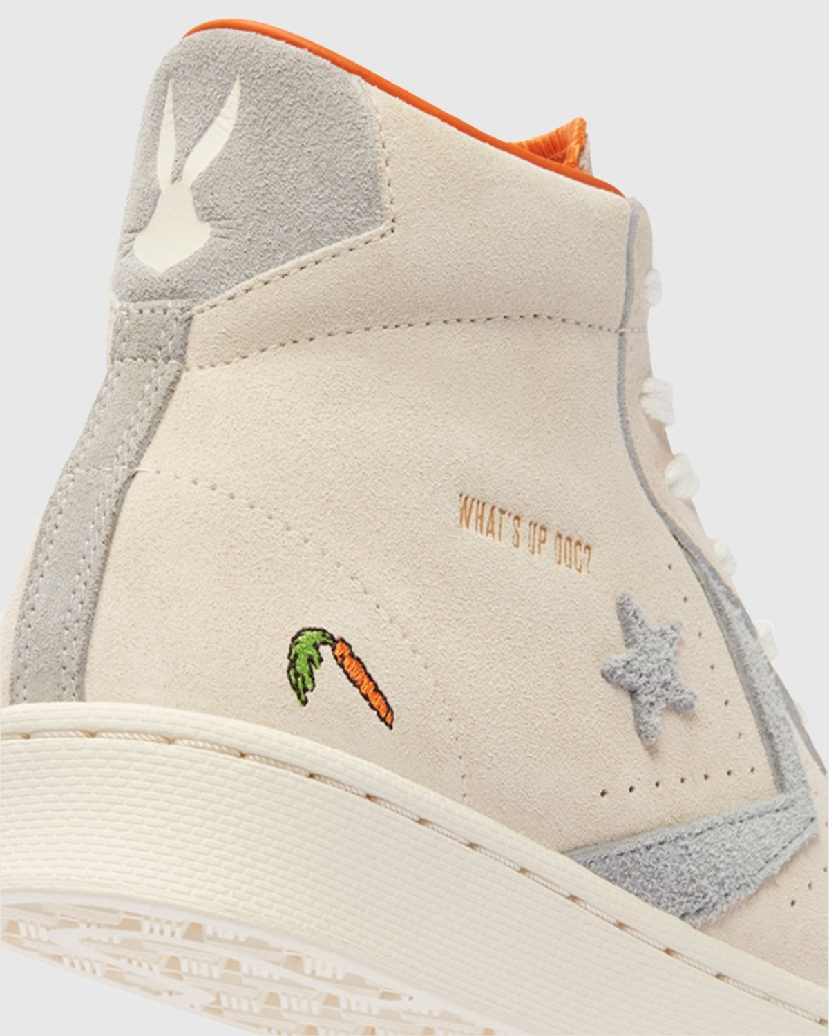 Converse – Bugs Bunny 80th Pro Leather High Natural Ivory - High Top Sneakers - Beige - Image 5