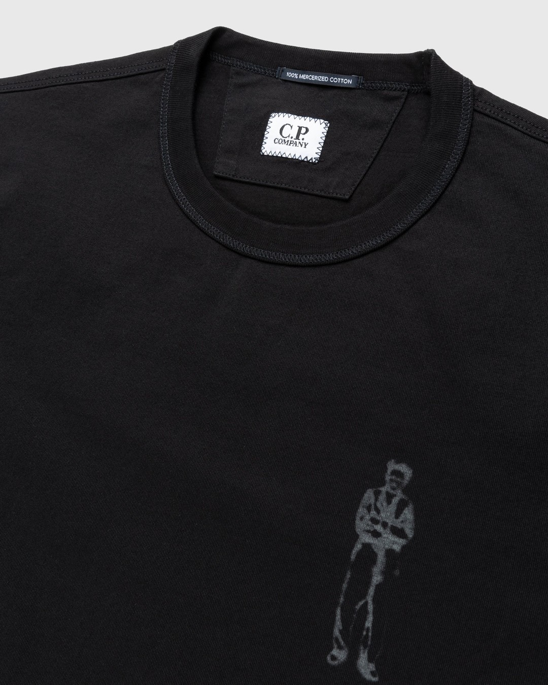 C.P. Company – Mercerized Jersey Sailor T-Shirt Black - Tops - Black - Image 3