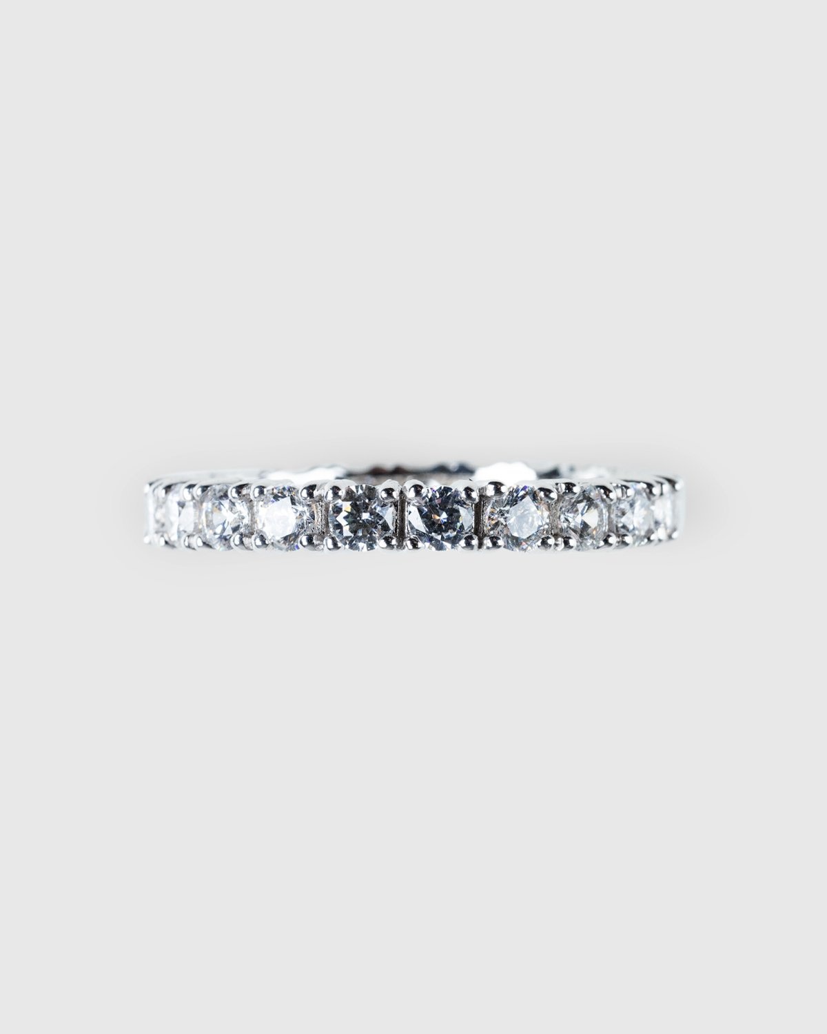Hatton Labs – White Eternity Ring - Rings - White - Image 1