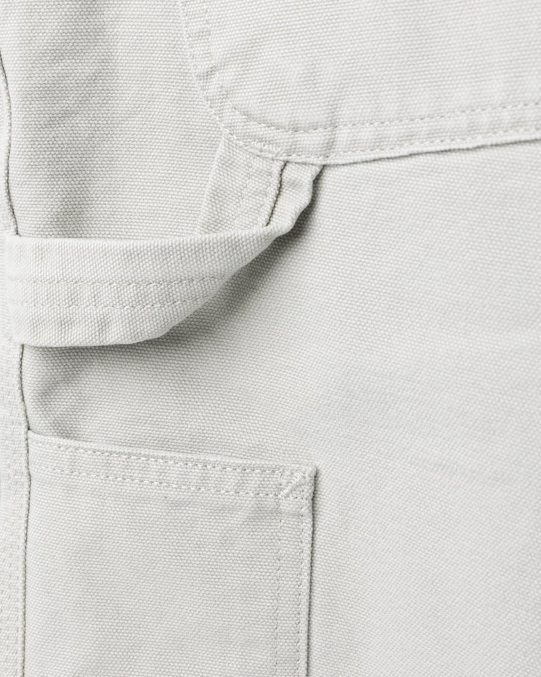 Carhartt WIP – Single Knee Pant Aged Canvas Grey - Pants - Grey - Image 5