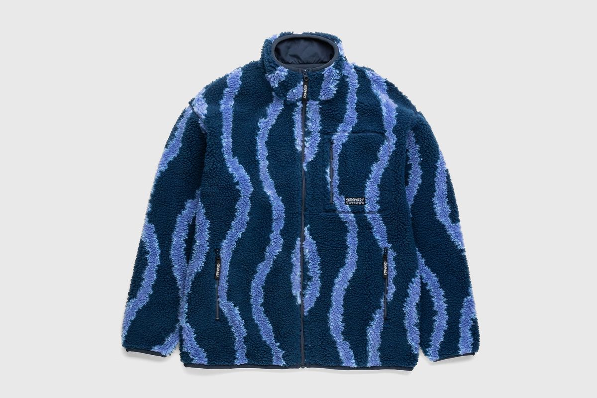 stüssy sherpa fleece 8 ball