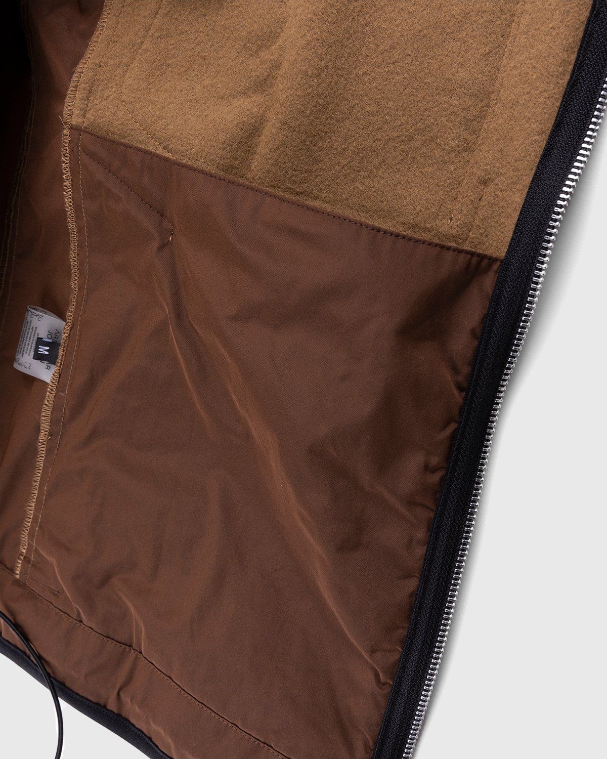 Arnar Mar Jonsson – Patch Pocket Hooded Tracktop Caramel Chocolate - Track Jackets - Brown - Image 6