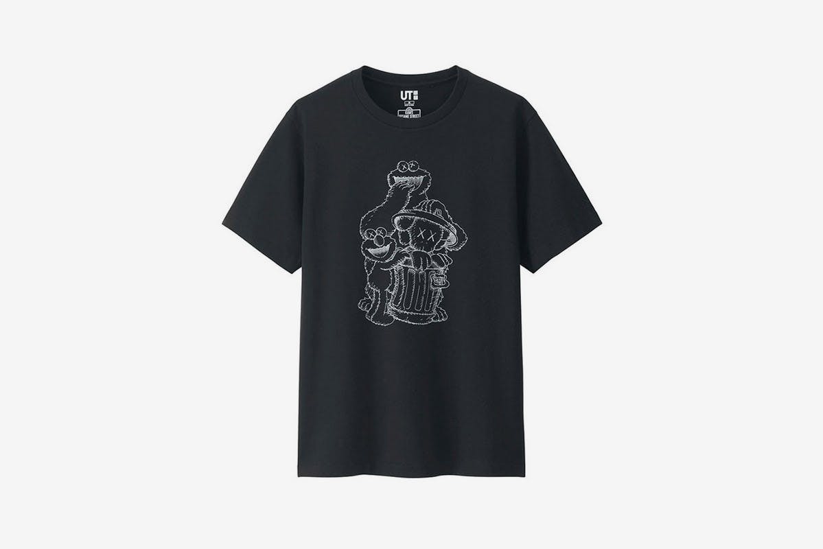 kaws sesame street uniqlo fw18 collection