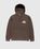 Climbing Gear Hooded Sweatshirt Brown Pigment