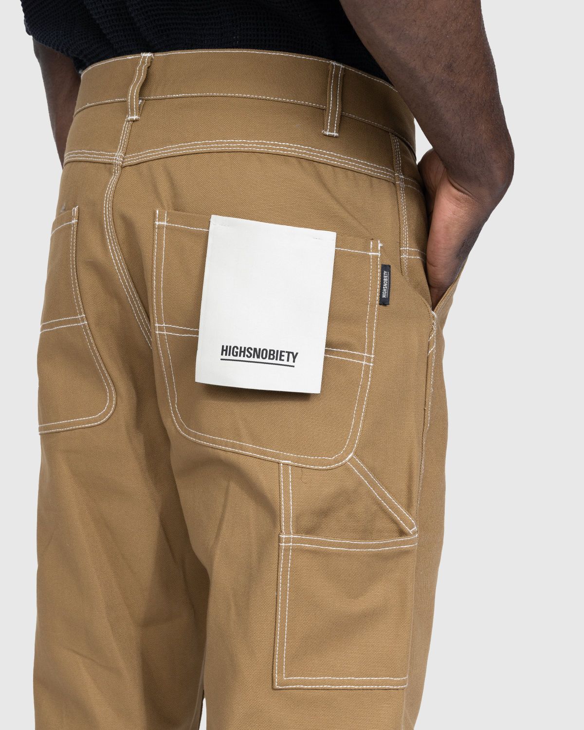 Highsnobiety – Carpenter Trouser Dark Beige