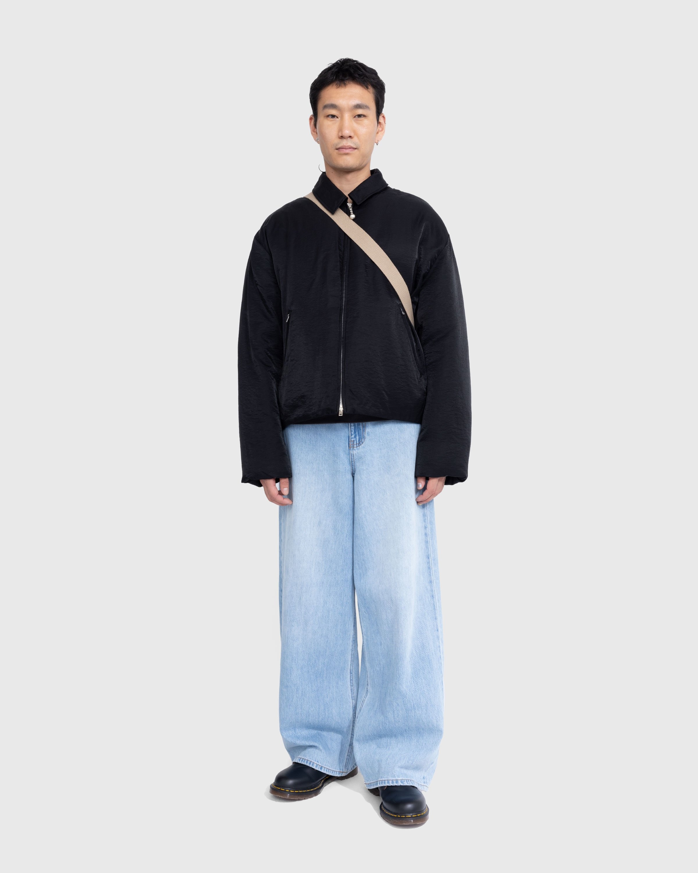 Acne Studios – Puffer Down Jacket Stone Black - Outerwear - Black - Image 3