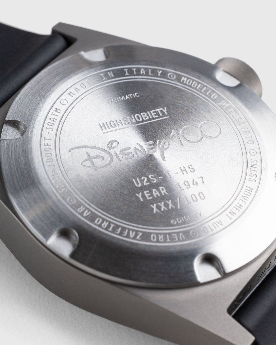 Disney x Unimatic x Highsnobiety – Modello Due U2S-T-HS - Watches - Silver - Image 3