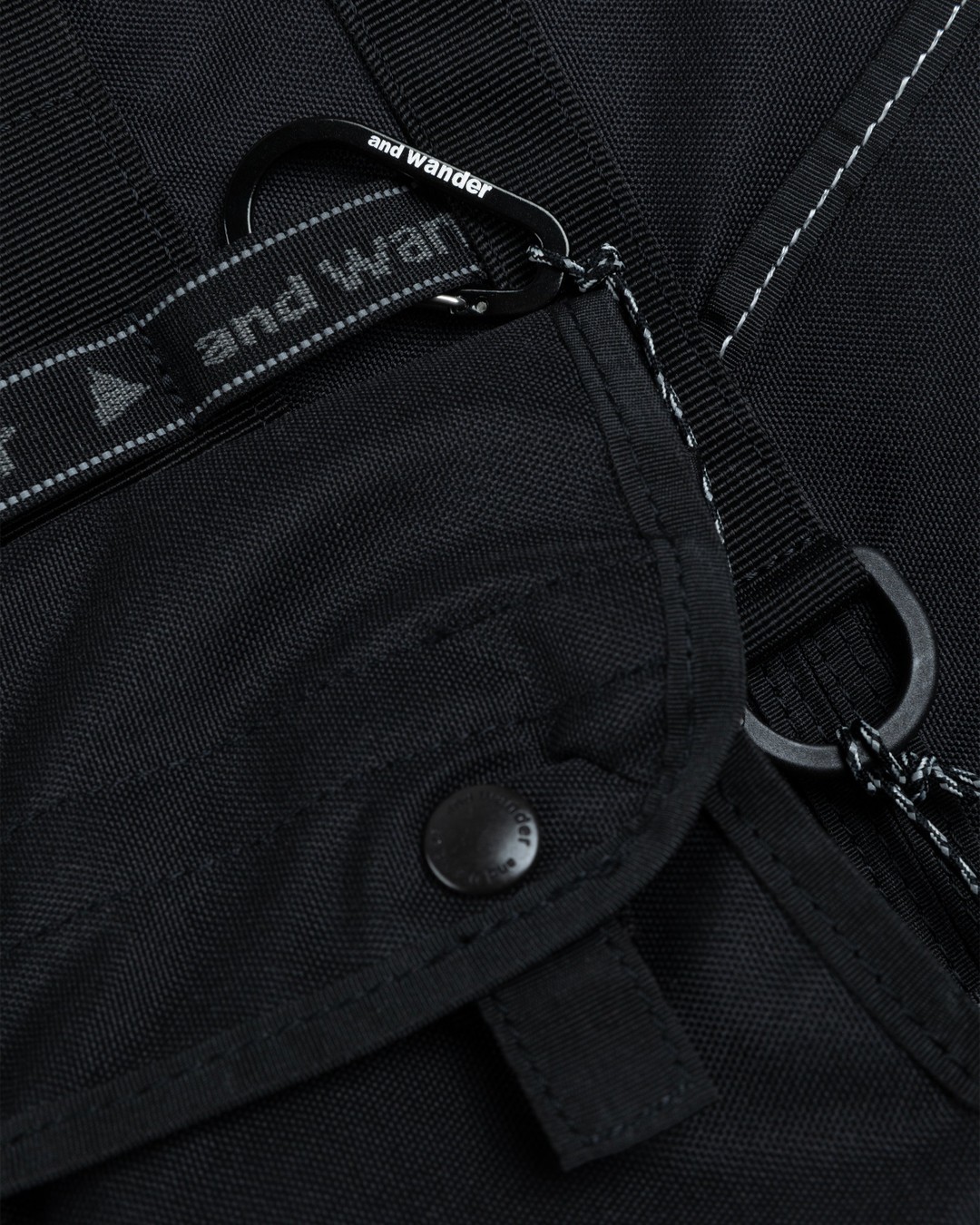 And Wander – Field Vest Black - Outerwear - Black - Image 6