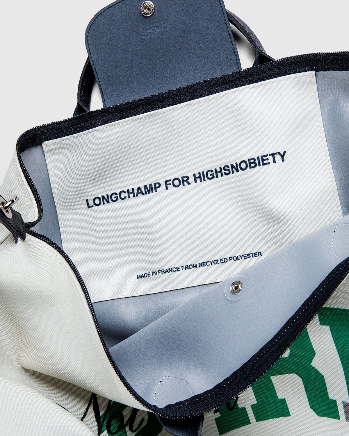 Longchamp x Highsnobiety – Le Pliage Bag - Bags - Beige - Image 6