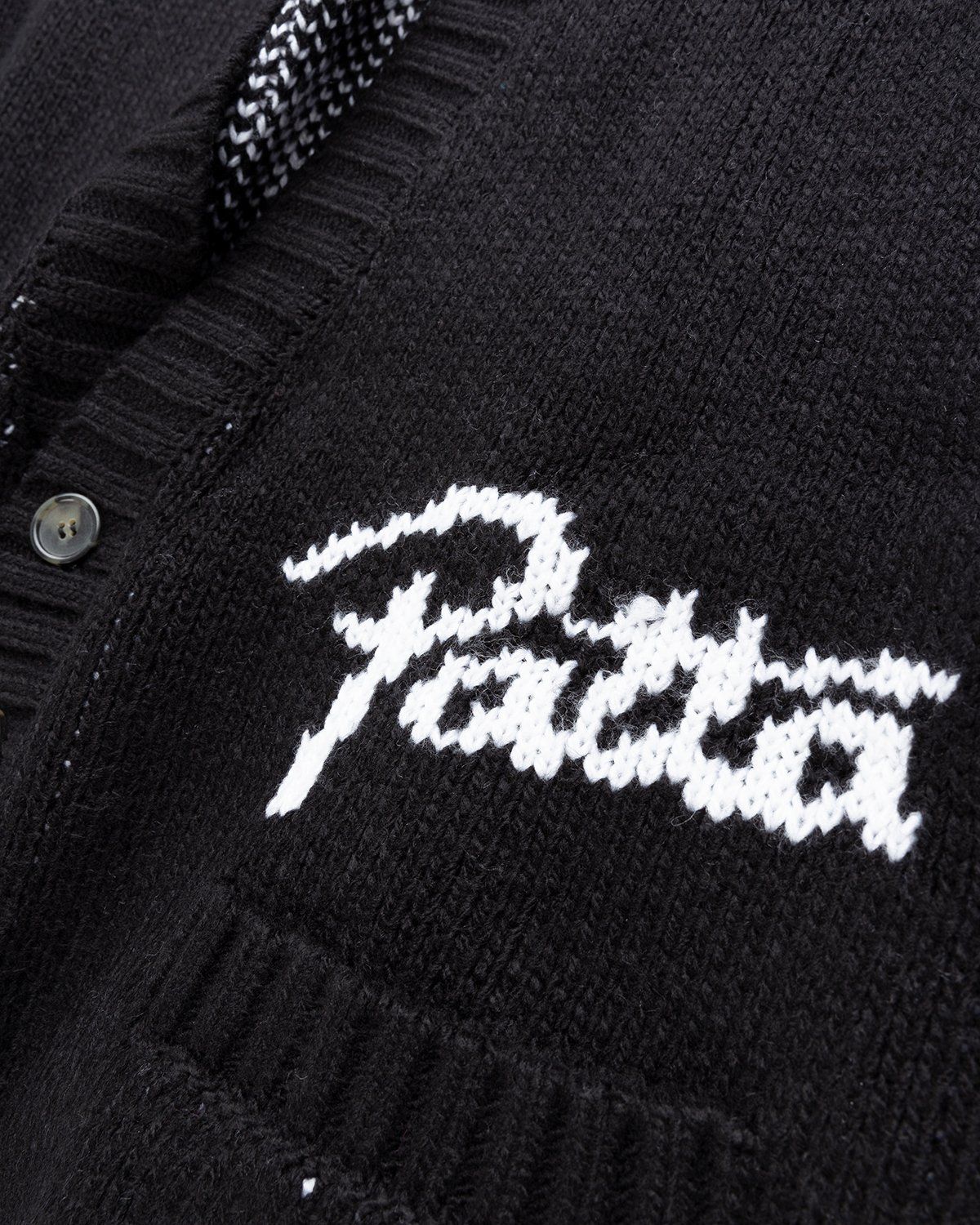 Patta – Roses Knitted Cardigan Black - Knitwear - Black - Image 8