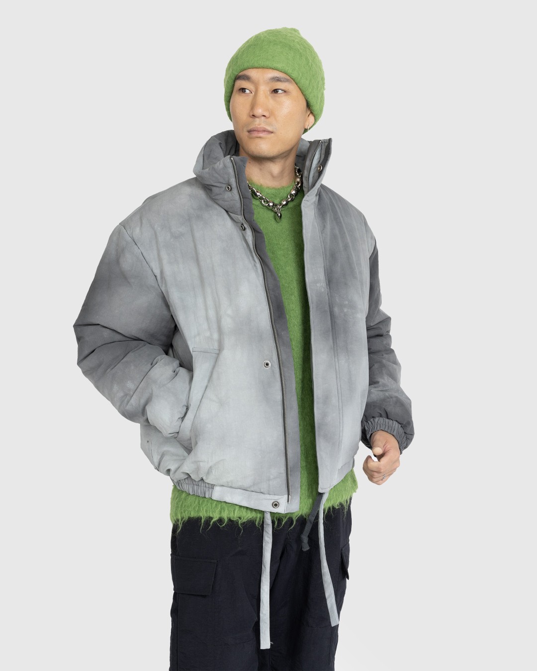 Acne Studios – Padded Nylon Jacket Gray | Highsnobiety Shop