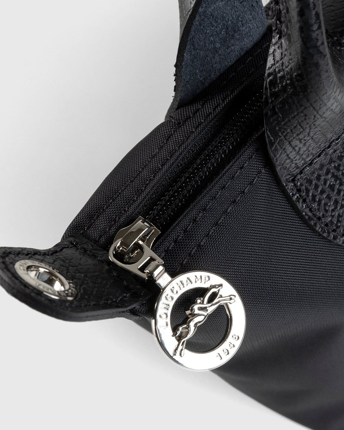 Longchamp x André Saraiva – Le Pliage André Top Handle Bag Black - Bags - Black - Image 6