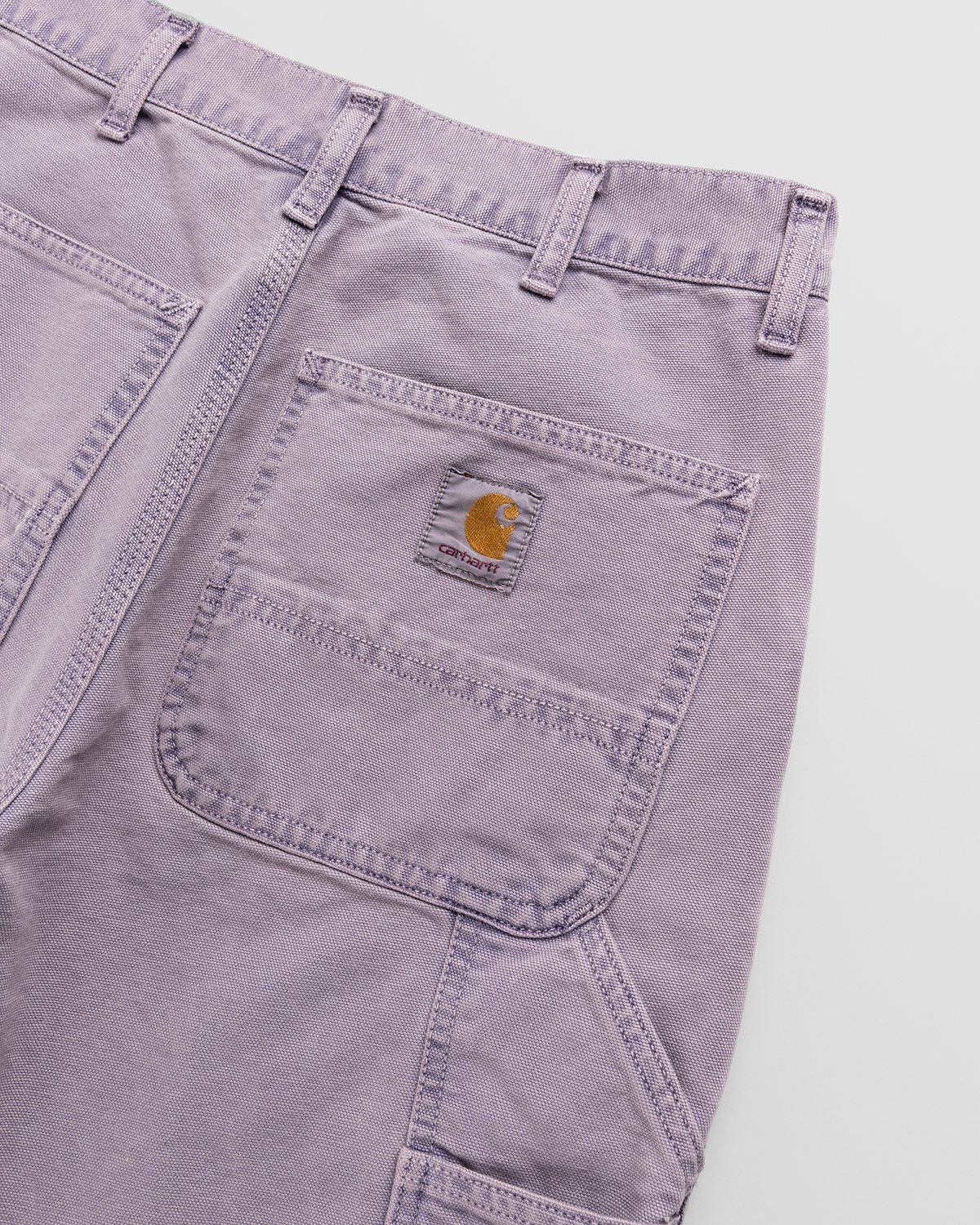 Carhartt WIP – Single Knee Short Razzmic Faded - Shorts - Red - Image 3