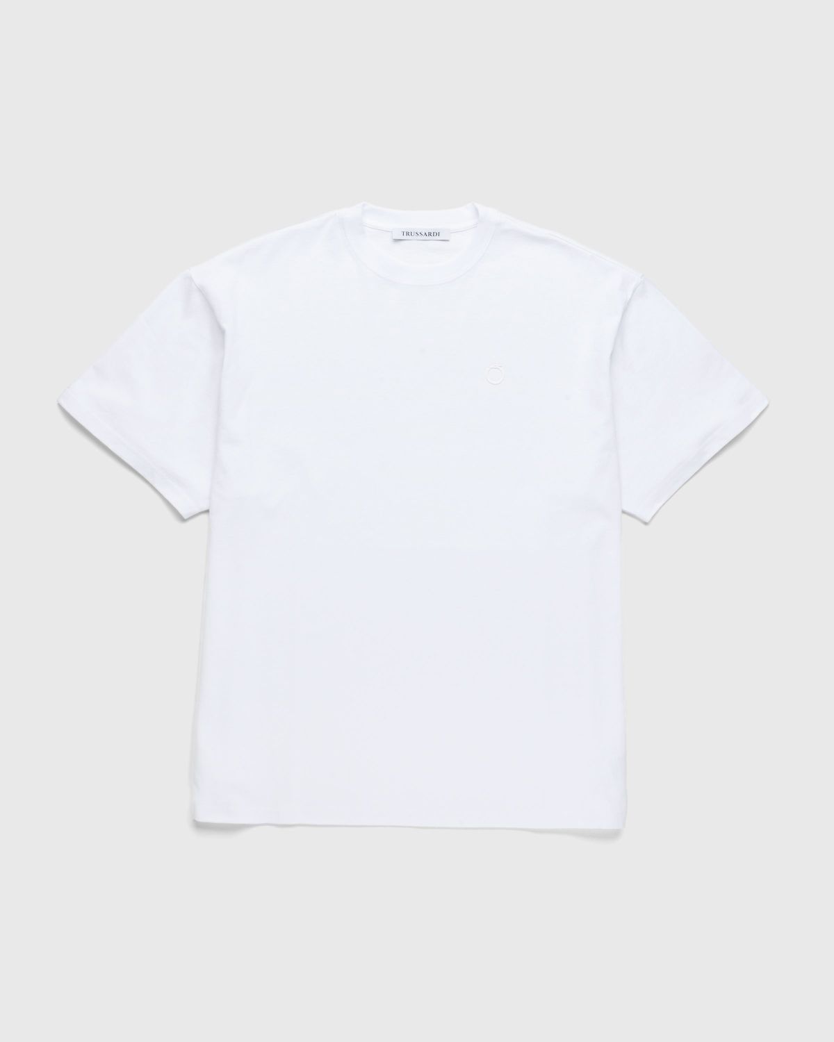 Trussardi – Greyhound T-Shirt White - T-Shirts - White - Image 1