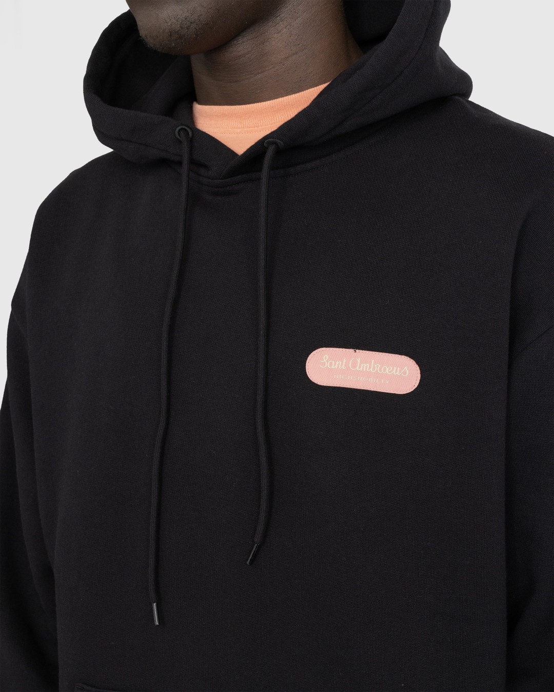 Highsnobiety x Sant Ambroeus – Hoodie Black  - Sweats - Black - Image 6