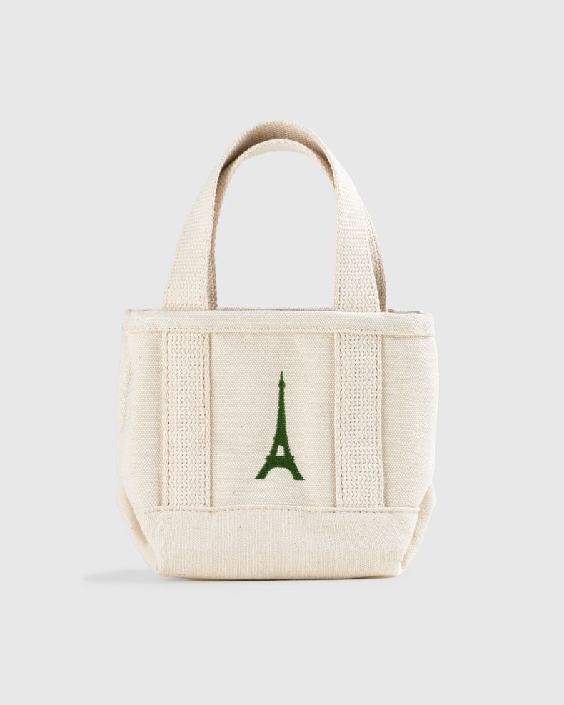 Not in Paris 5 Mini Canvas Tote Bag