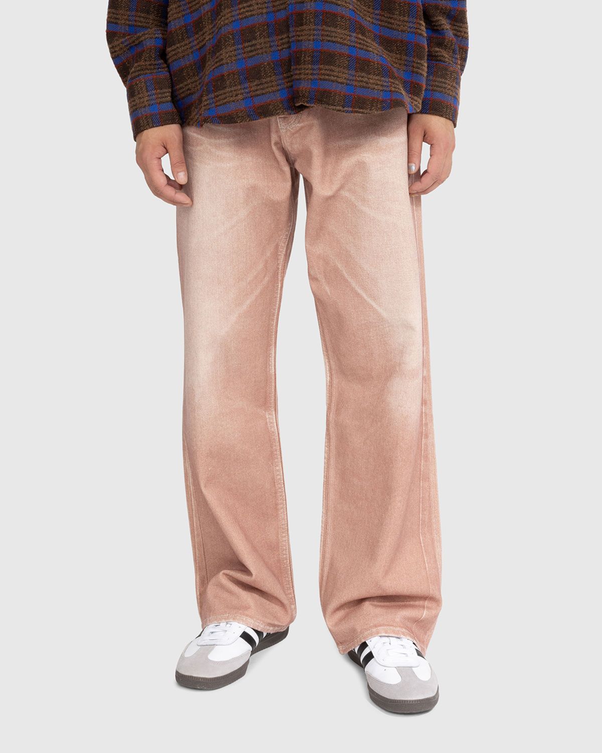 Our Legacy – Third Cut Digital Rust Denim  - Pants - Red - Image 4