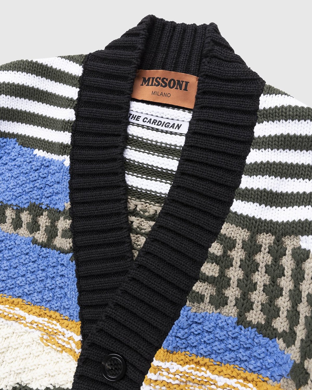 Missoni – Intarsia Cardigan Multicolor - Knitwear - Multi - Image 5