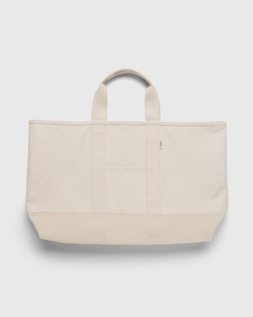 Highsnobiety – XL Canvas "H" Tote Natural - Bags - Beige - Image 2