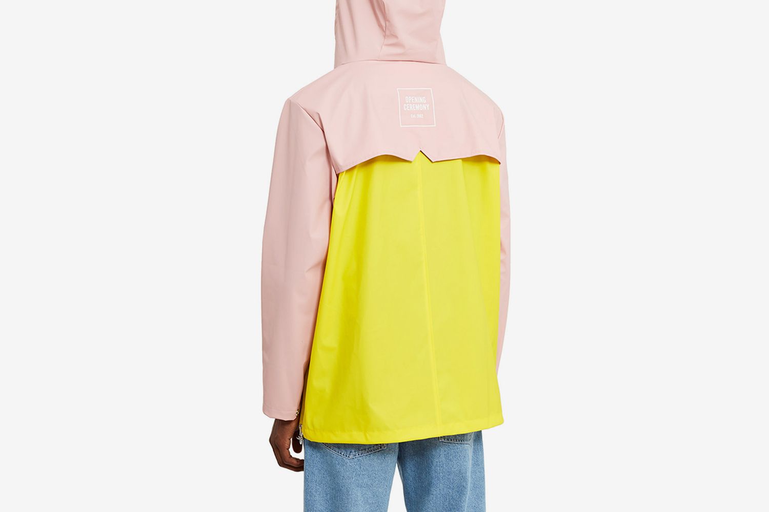 Color-Block Rain Jacket