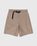 Snow Peak – Light Mountain Cloth Shorts Beige - Shorts - Beige - Image 1