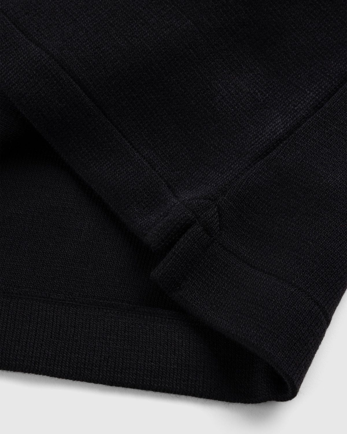 Our Legacy – Ile Piquet Black Pseudo Knit - Knitwear - Black - Image 5