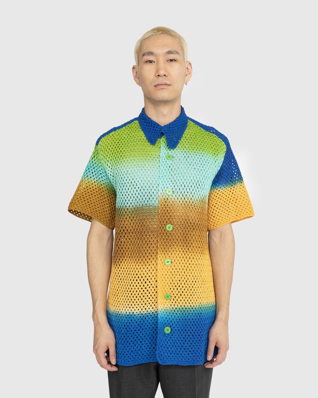 AGR – Wellness Crochet Shirt Multi - Shirts - Multi - Image 2
