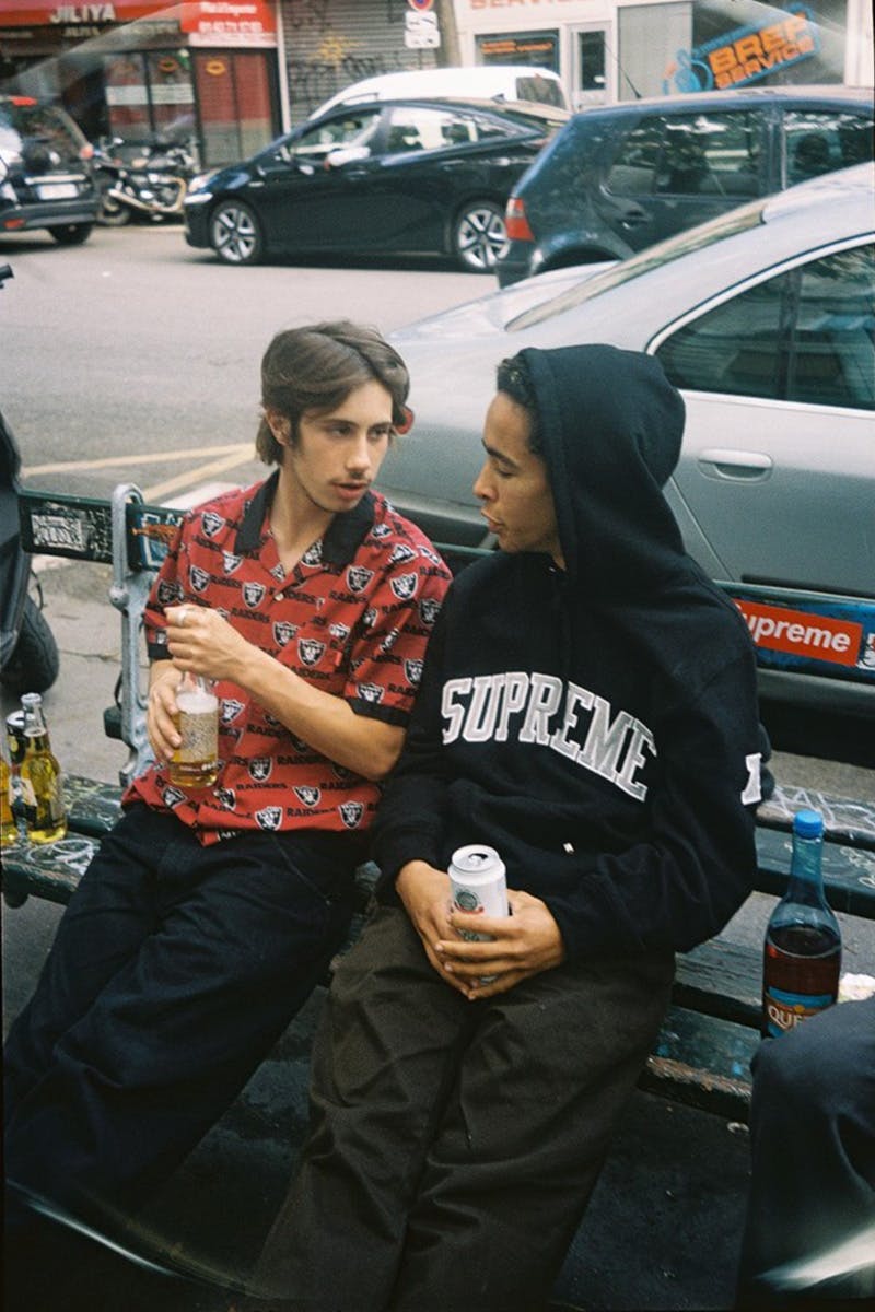 supreme raiders sweatshirt