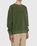 Highsnobiety – Script Logo Reverse Fleece Crew Green - Sweats - Green - Image 4