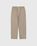 Highsnobiety – Contrast Stitch Pants Beige - Pants - Beige - Image 1