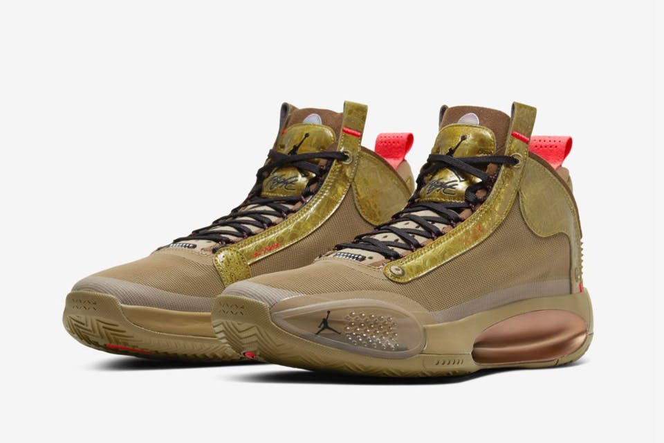 Classify To block snow White Nike Air Jordan 34 “Bayou Boys”: Product Shots & Release Info