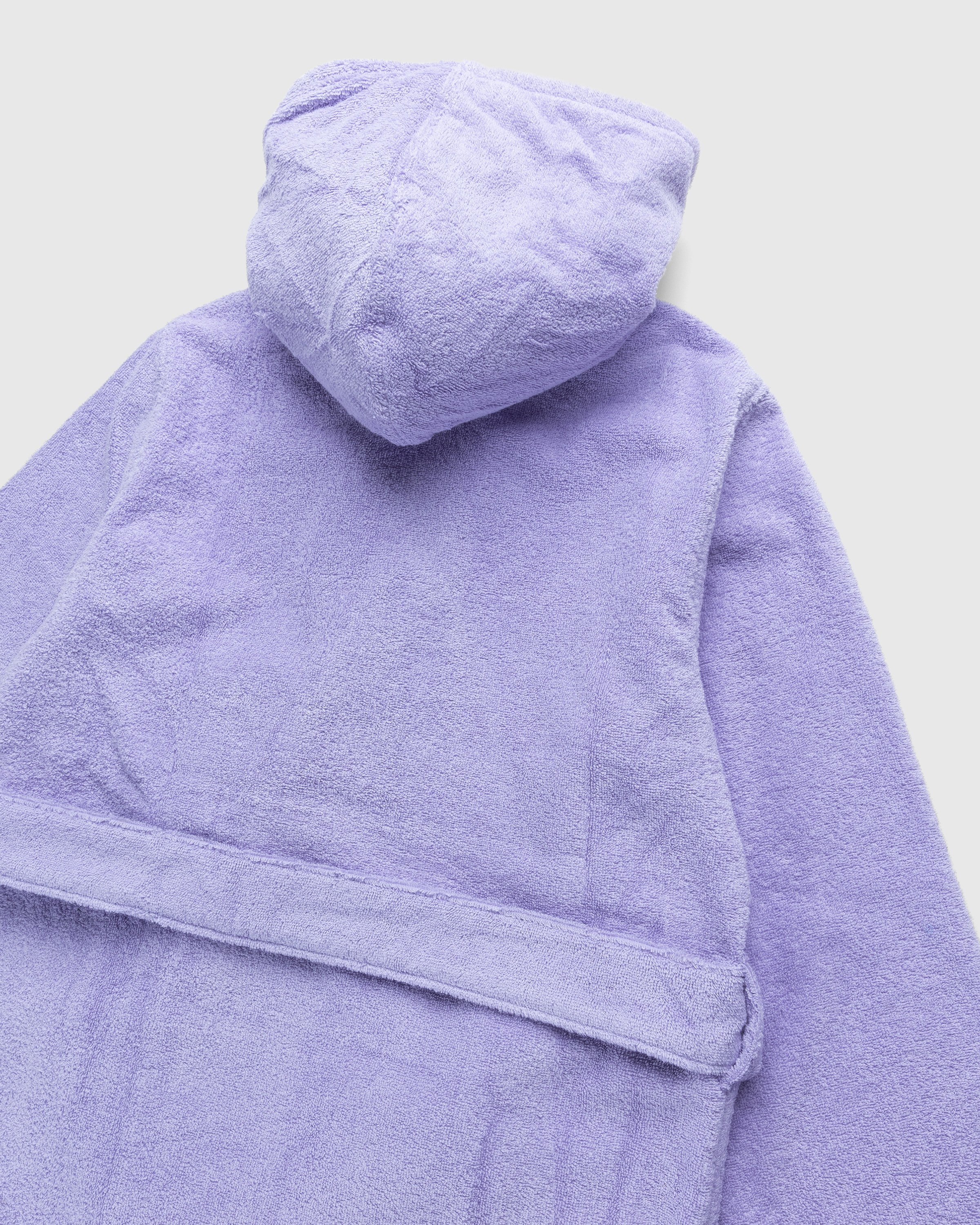 Tekla – Hooded Bathrobe Solid Lavender - Loungewear - Purple - Image 6