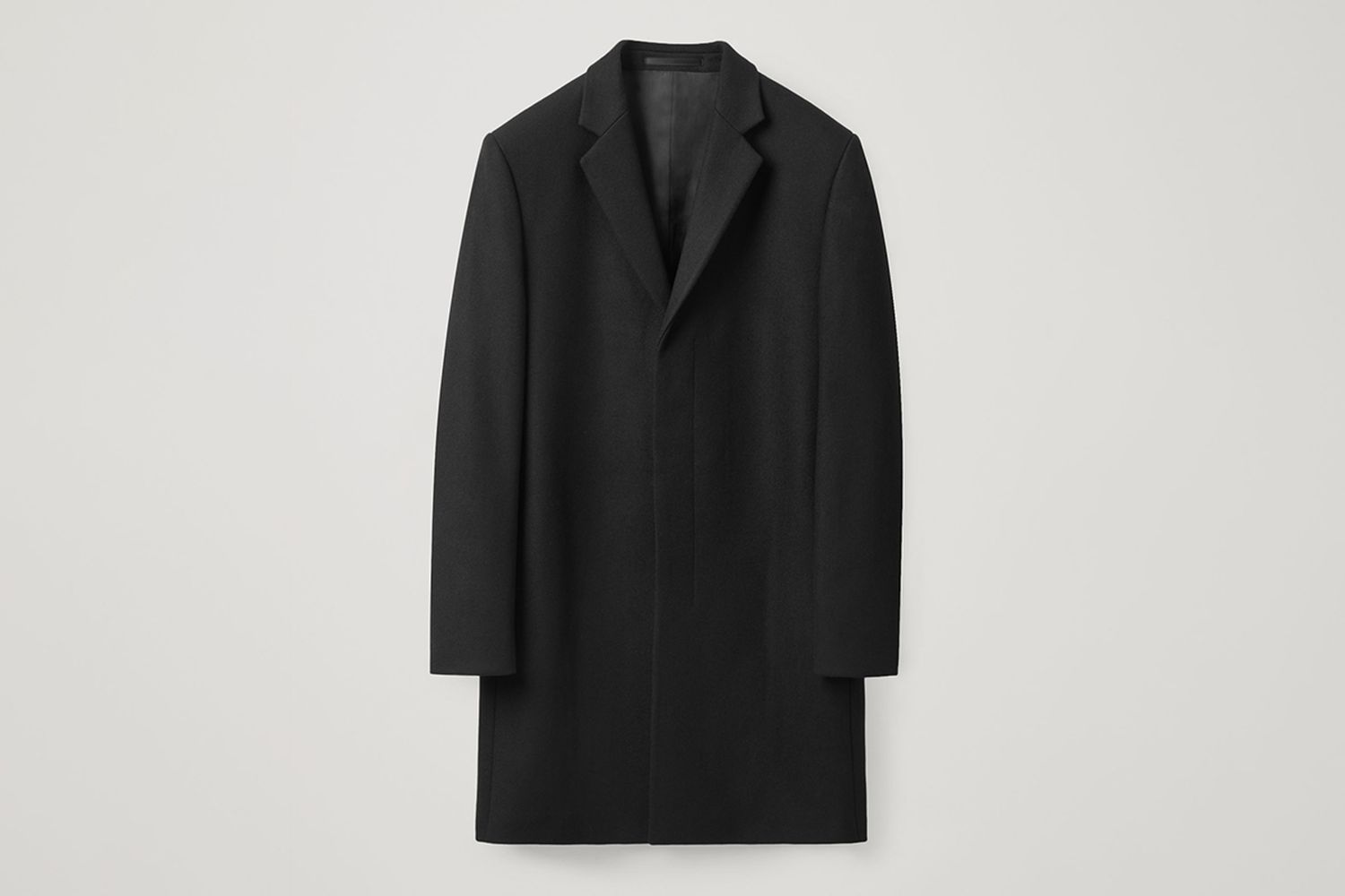 Tailored Wool-Cashmere Coat