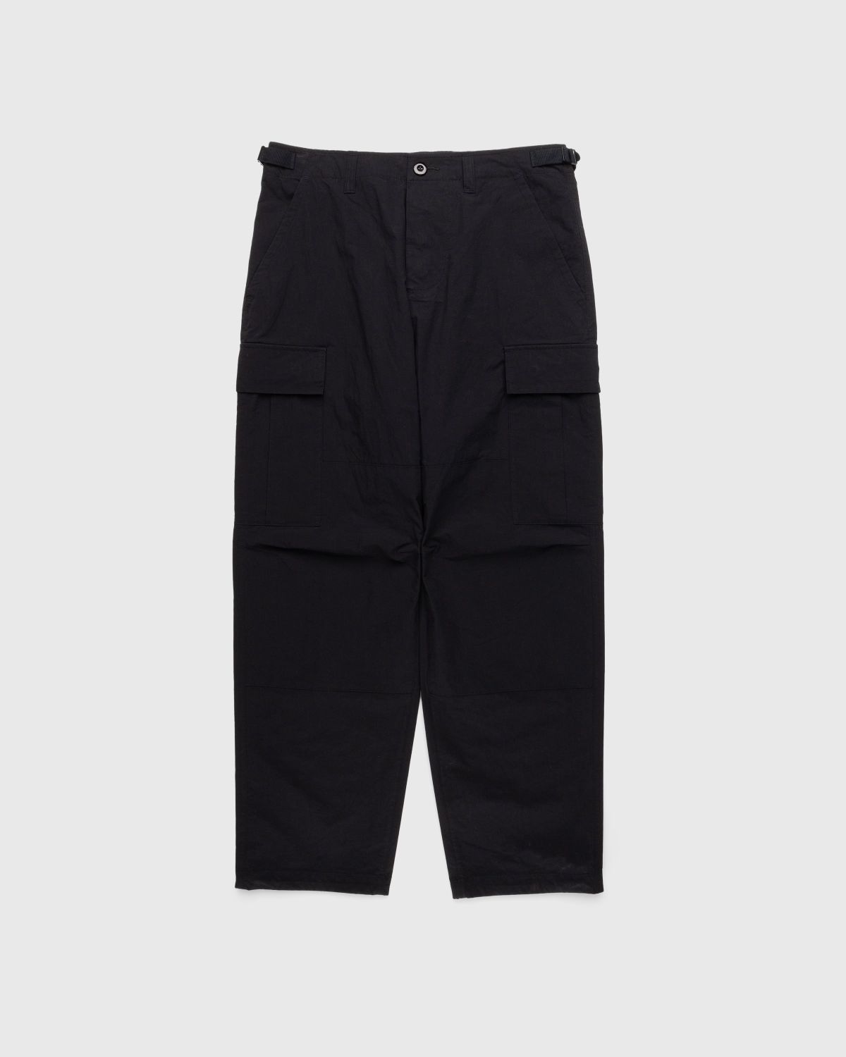 Highsnobiety HS05 – Re-Inforced Nylon Cargo Trouser Black - Pants - Black - Image 1