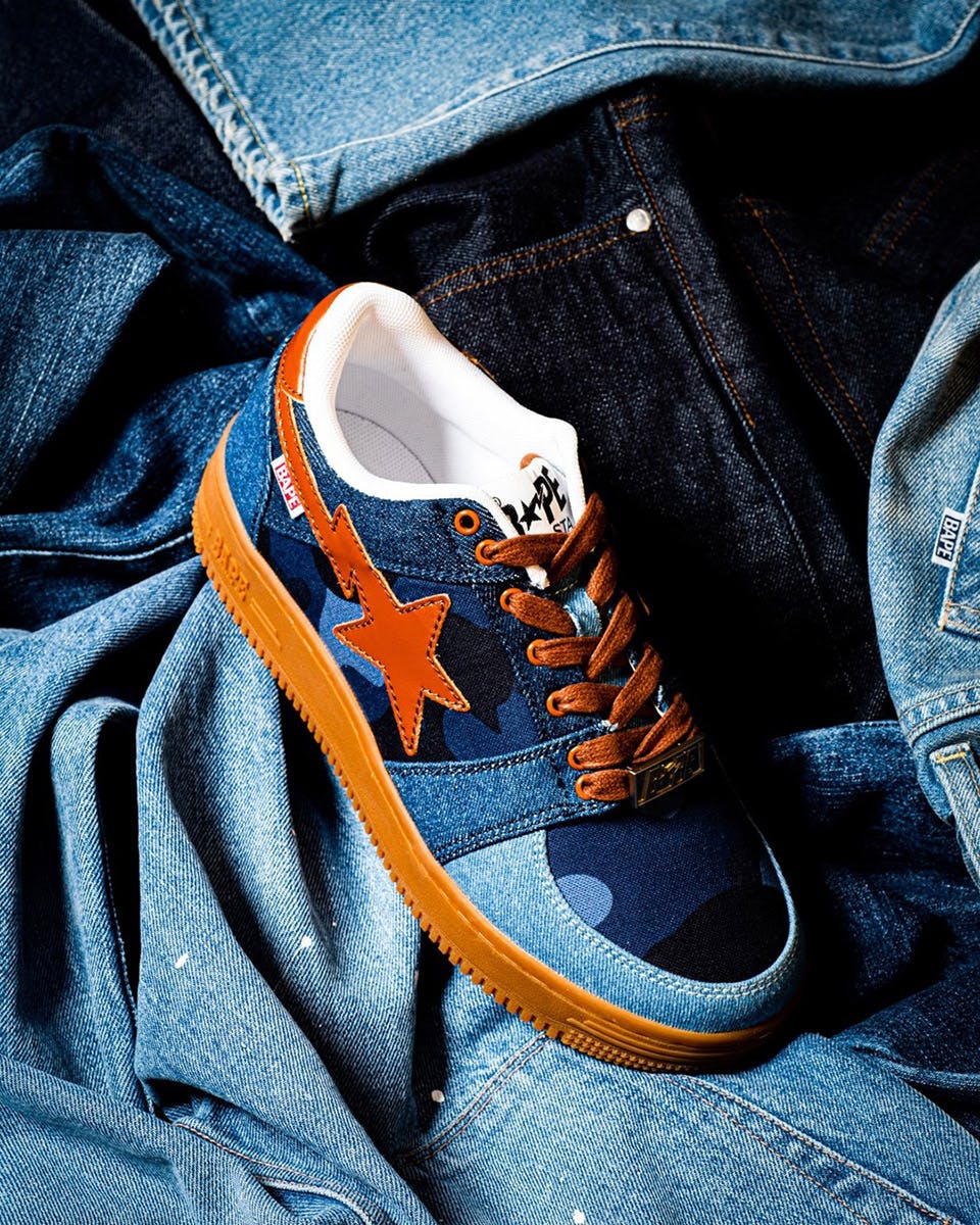 BAPE STA Patchwork Denim