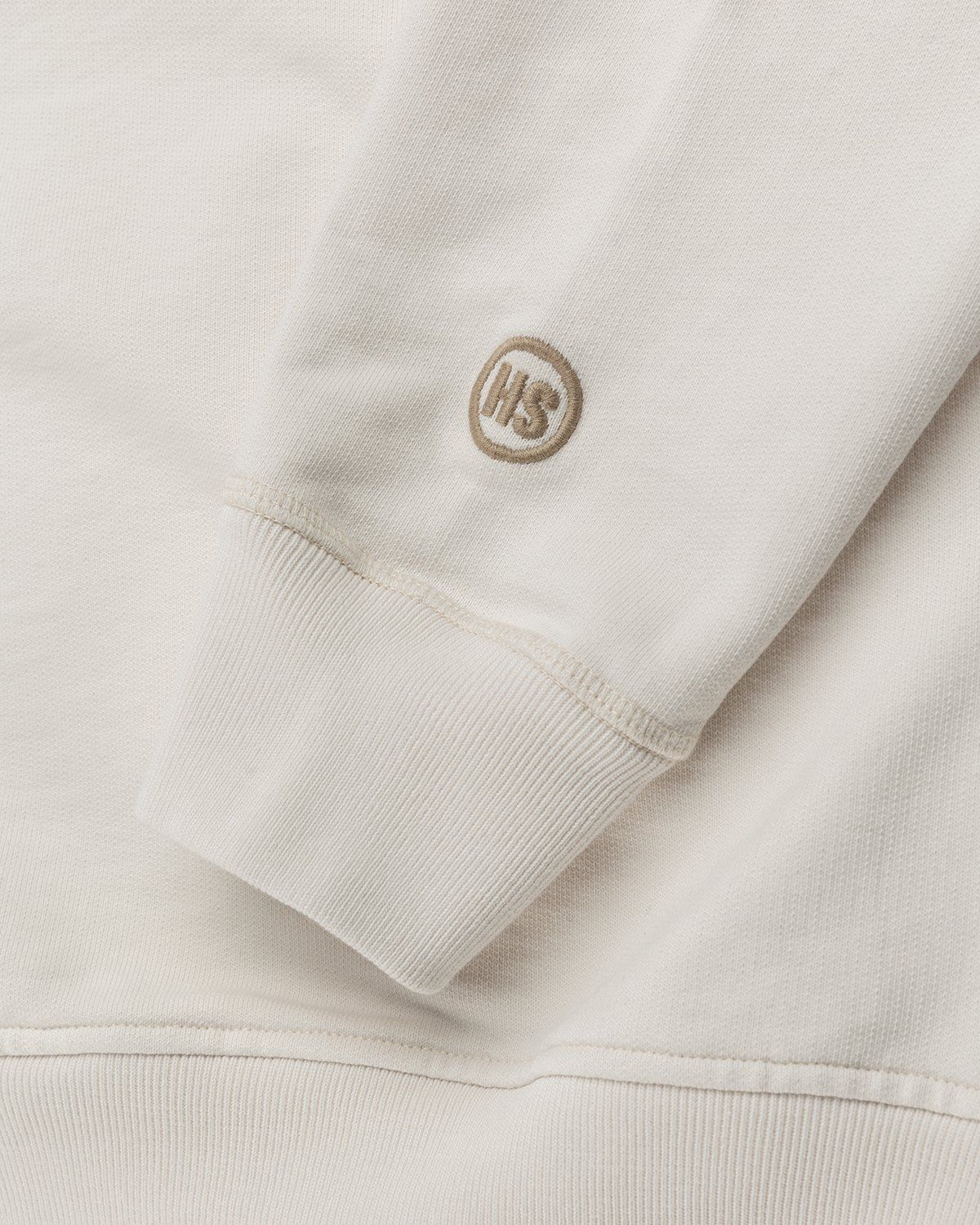 Highsnobiety – Logo Hoodie Natural - Sweats - Beige - Image 7