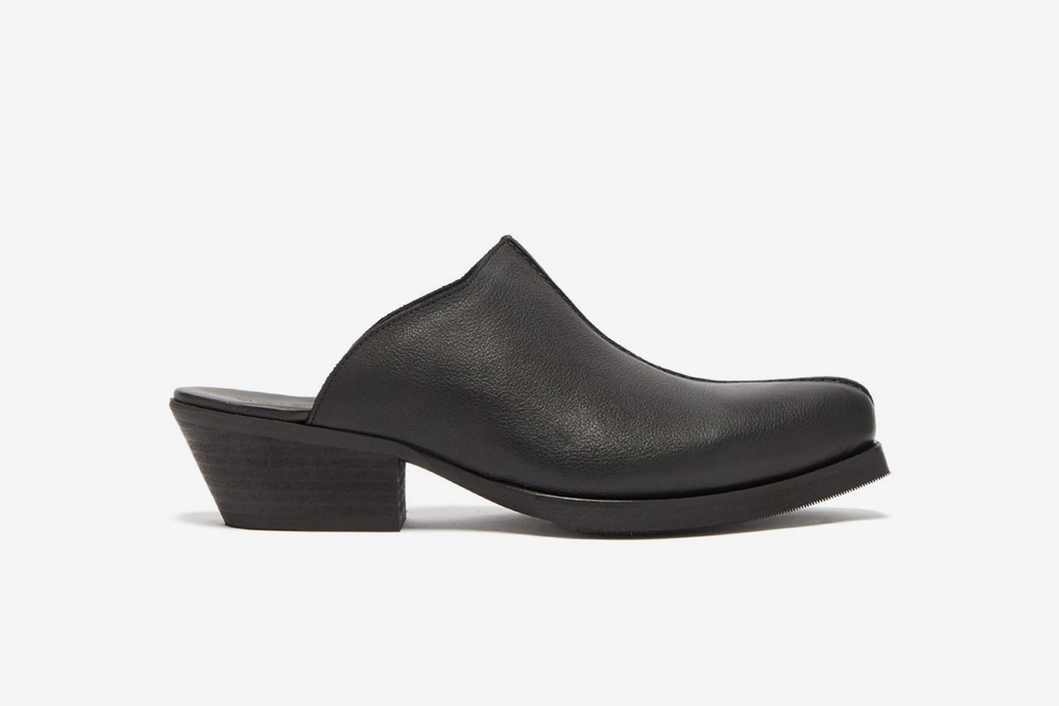 Western Leather Mules
