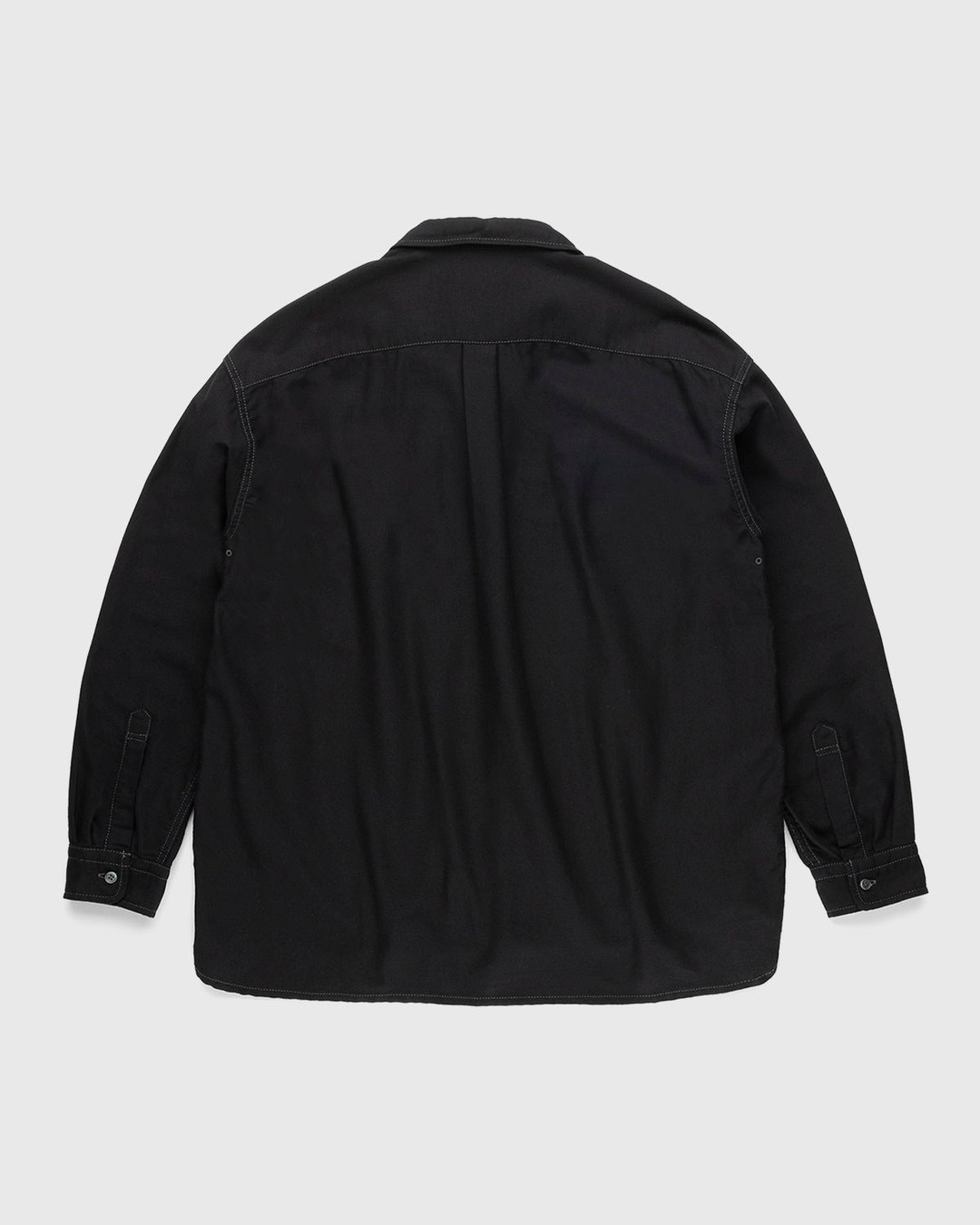 And Wander – Thermonel Pullover Shirt (M) Black - Outerwear - Black - Image 2