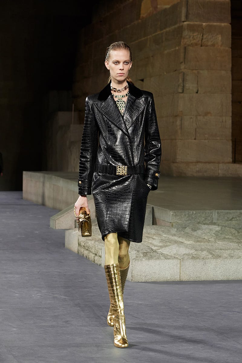 pharrell williams walks chanel show