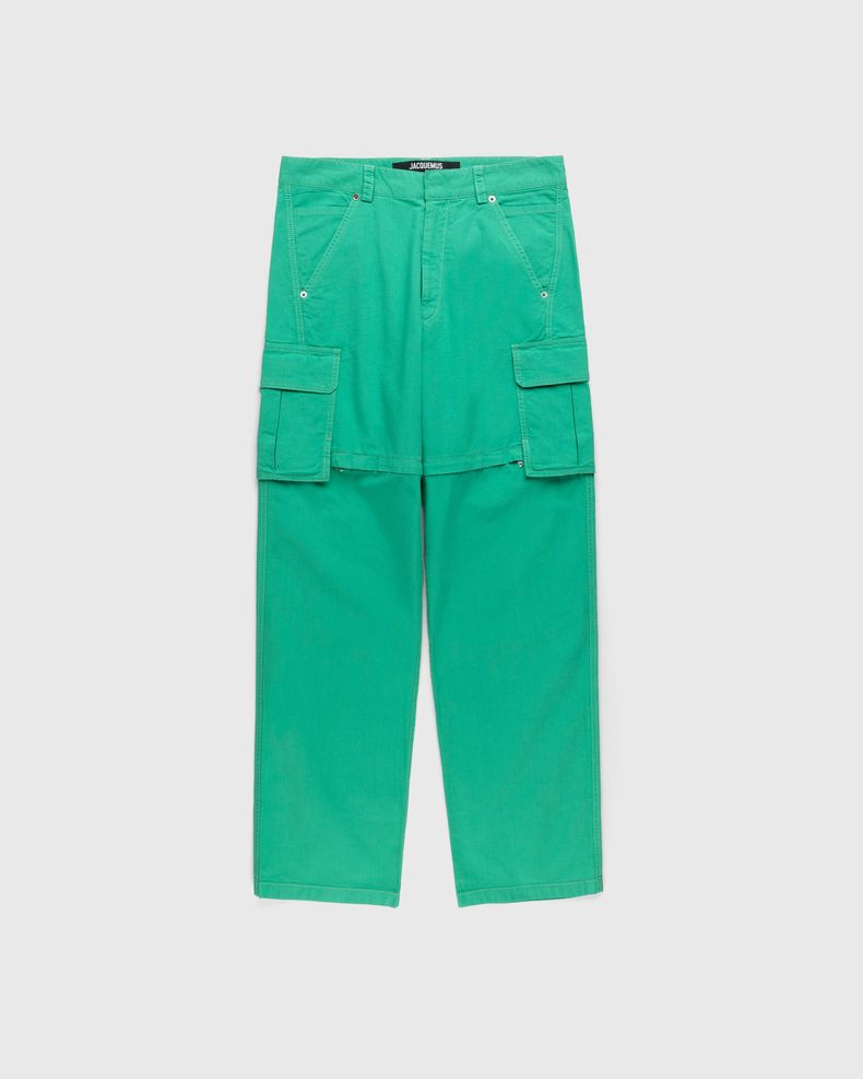 JACQUEMUS – Le Pantalon Peche Green