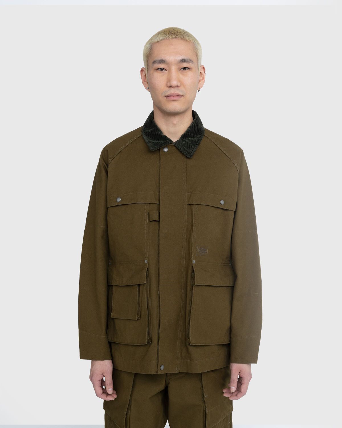 Snow Peak – Takibi Canvas Jacket Olive Green | Highsnobiety Shop