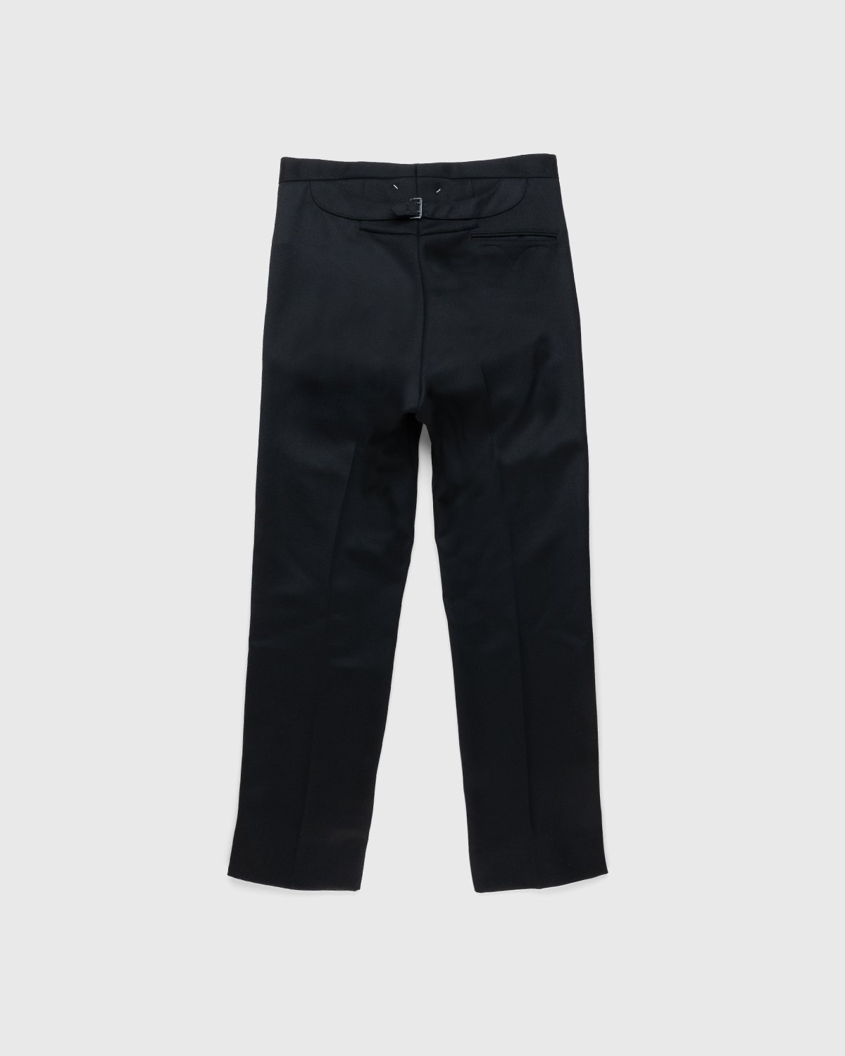 Maison Margiela – Gabardine Trousers Black - Trousers - Black - Image 2
