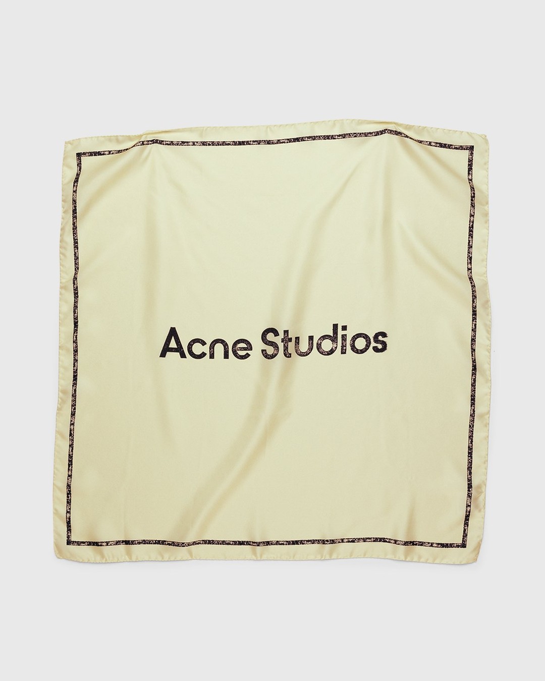 Acne Studios – Logo Bandana Ivory - Knits - Beige - Image 1