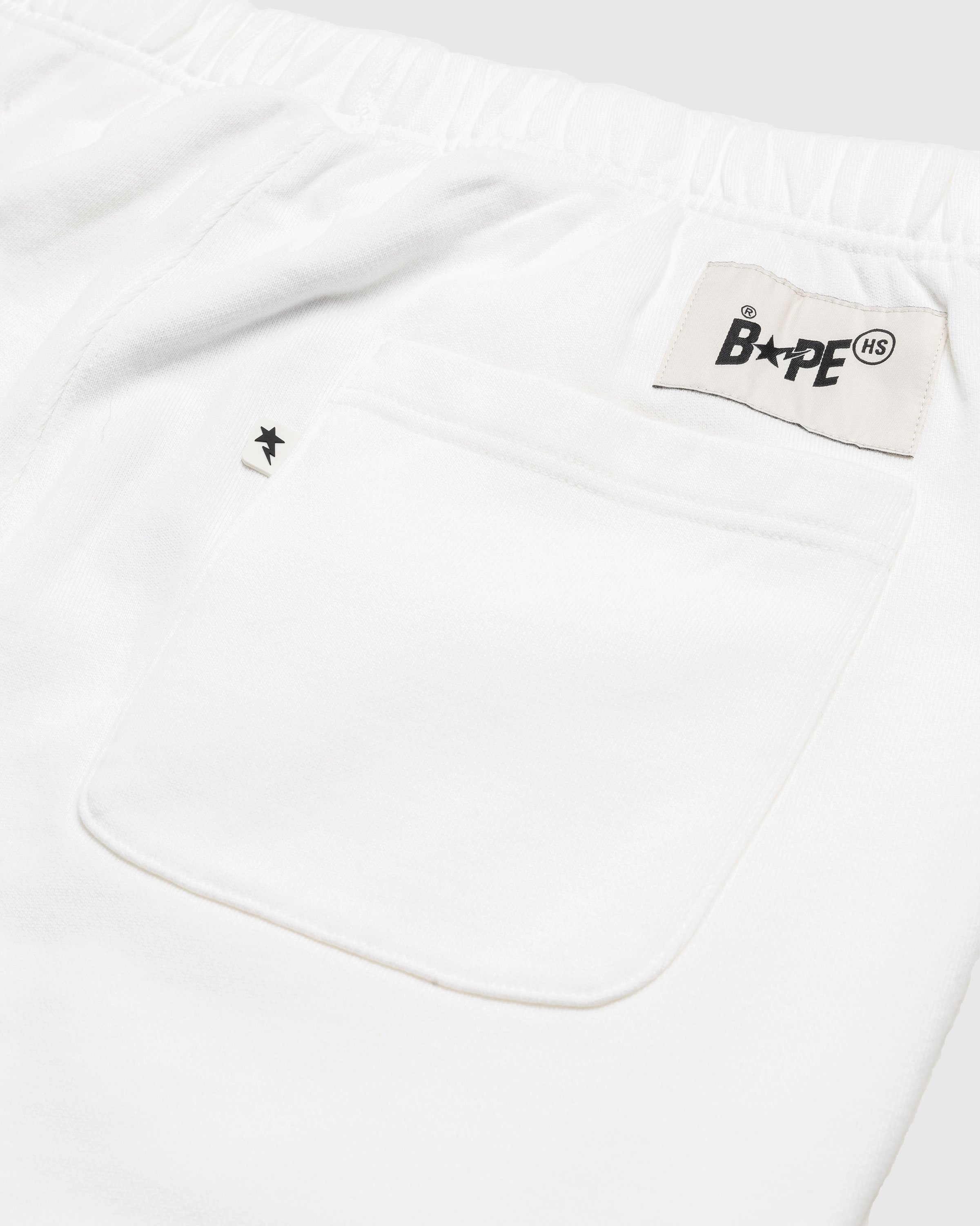 BAPE x Highsnobiety – Heavy Washed Sweat Pants Ivory