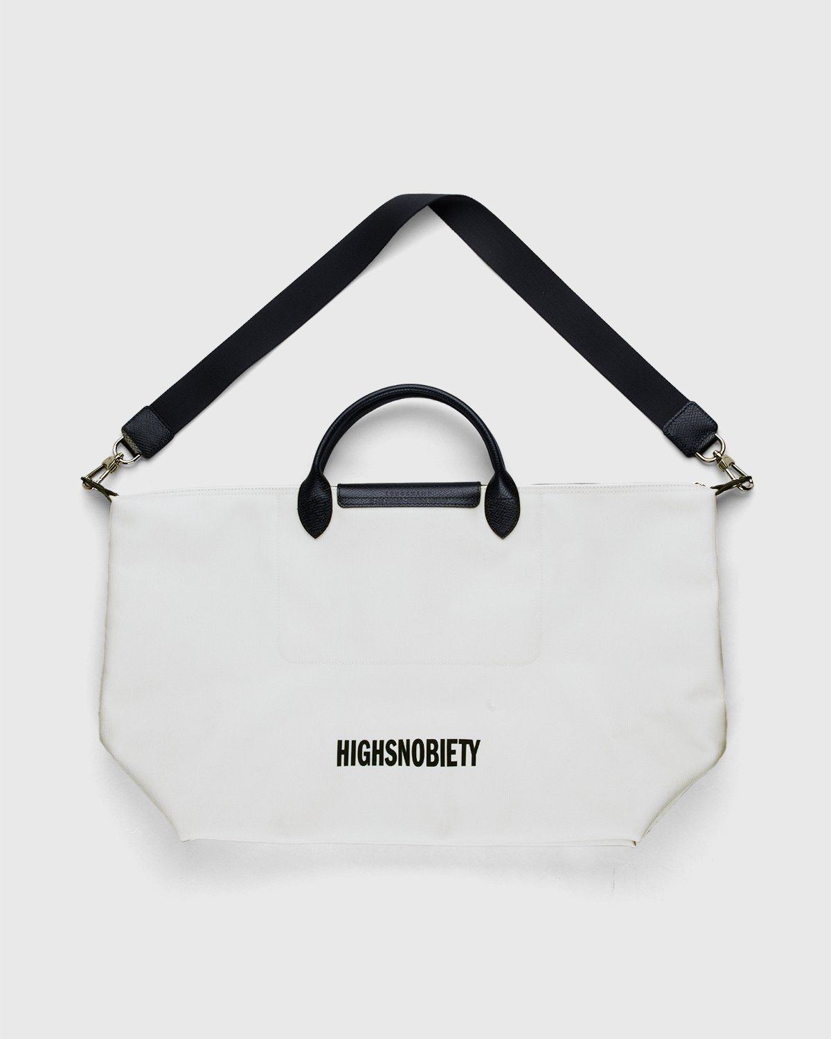 Longchamp x Highsnobiety – Le Pliage Bag - Bags - Beige - Image 2