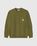 Carhartt WIP – Pocket Sweatshirt Garment Washed Kiwi Green