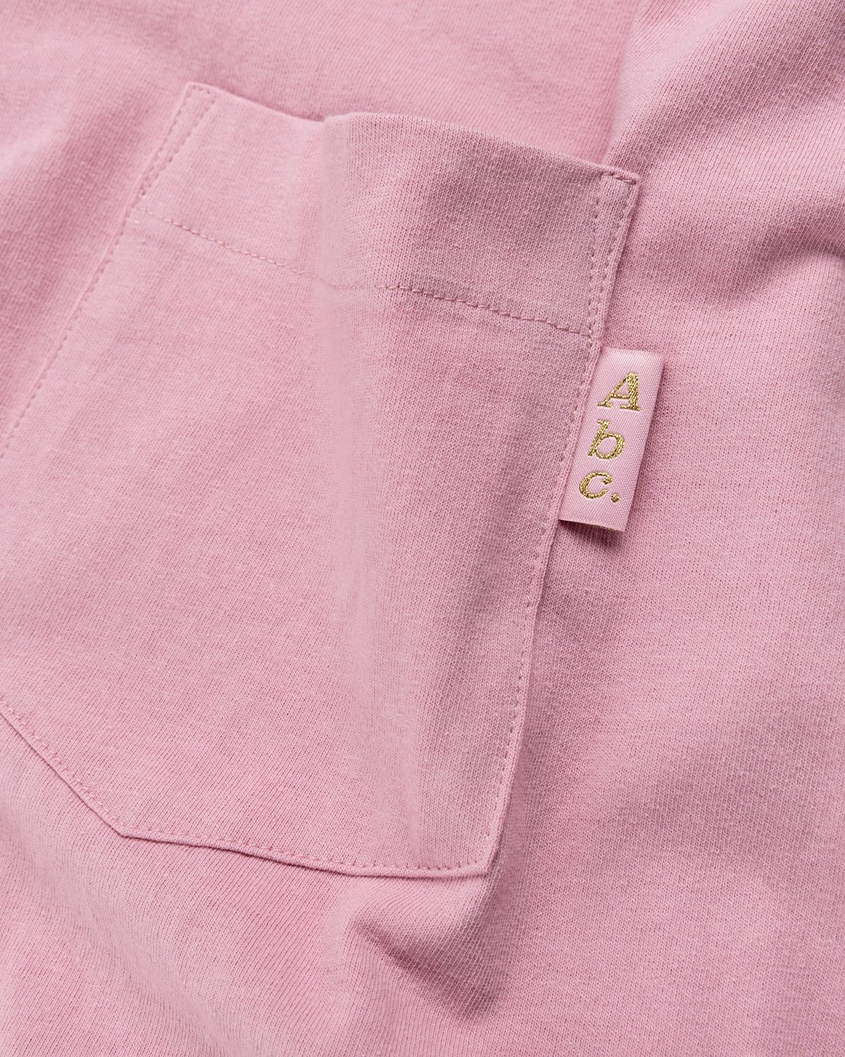 Abc. – Short-Sleeve Pocket Tee Morganite - T-Shirts - Pink - Image 5
