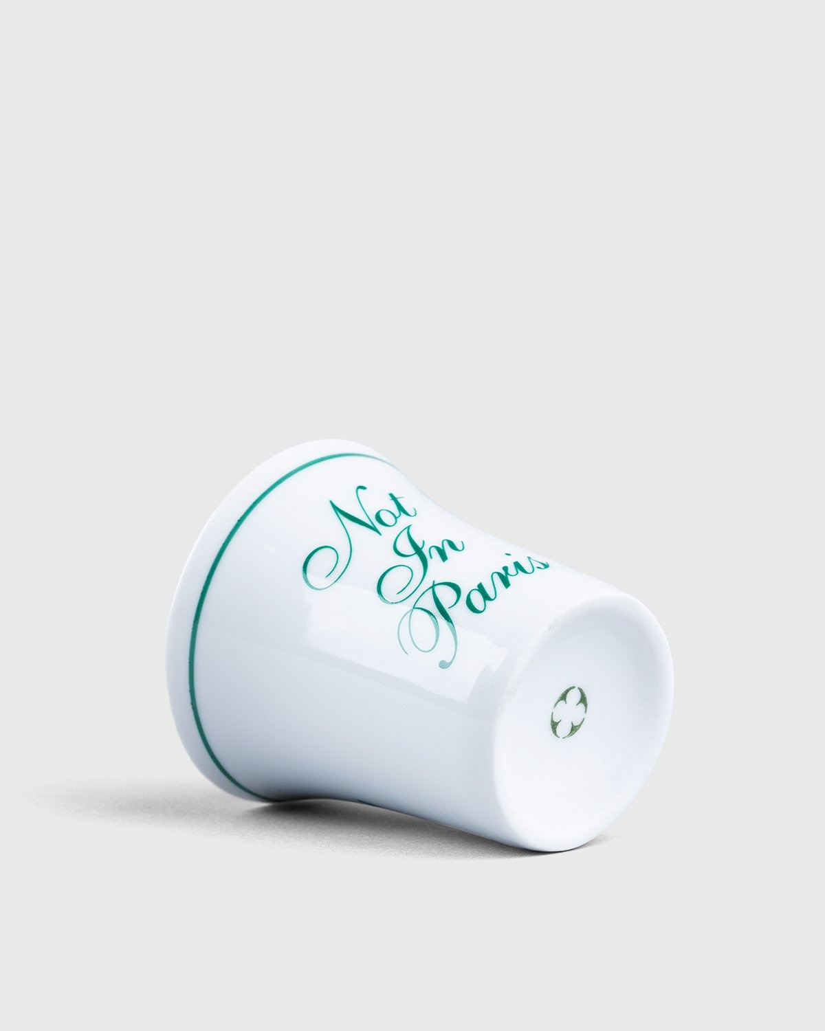Highsnobiety – Café De Flore Egg Cup - Ceramics - White - Image 3