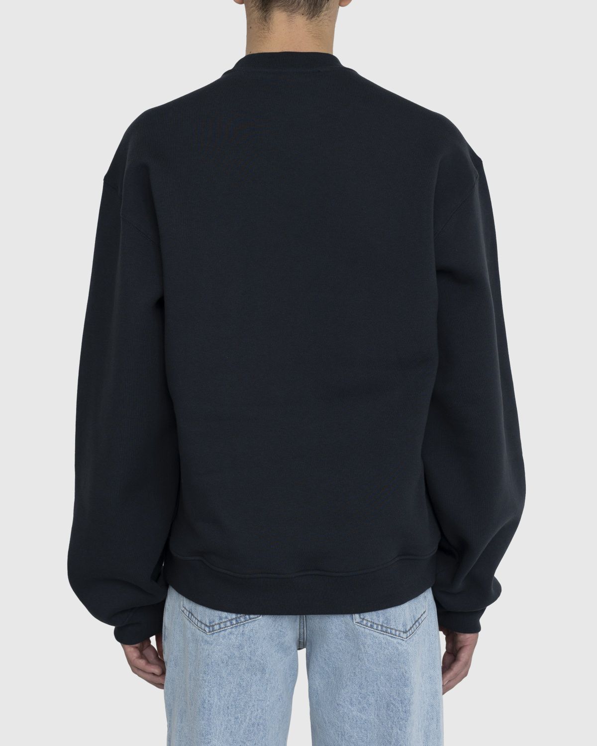 Y/Project – Pinched Logo Sweatshirt Navy - Sweats - Blue - Image 6