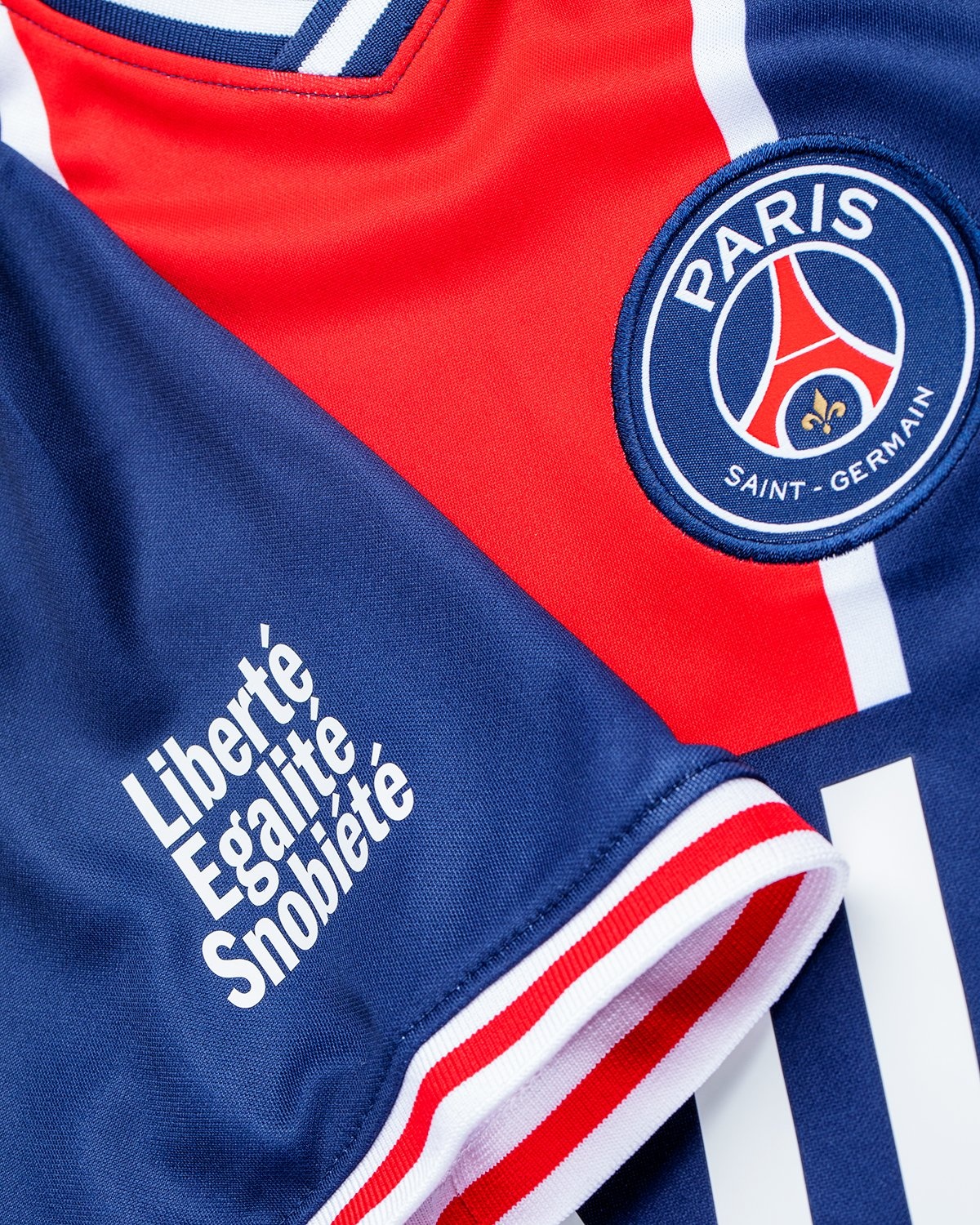 PSG x Highsnobiety – Home Jersey Navy - T-shirts - Blue - Image 4